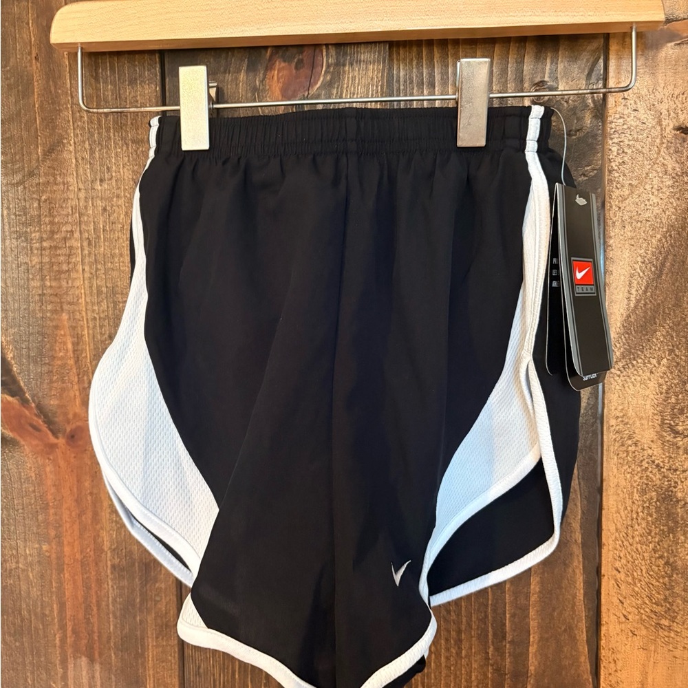 Nike Black and White Running Shorts